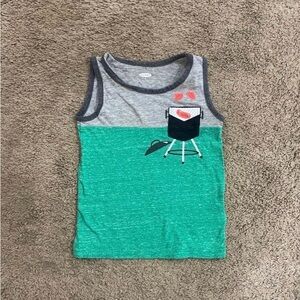 Boys Old Navy BBQ Tank Top size 4t